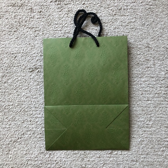 Authentic Gucci Embossed Paper Shopping Bag. I have 3 more for sale. - Picture 2 of 3